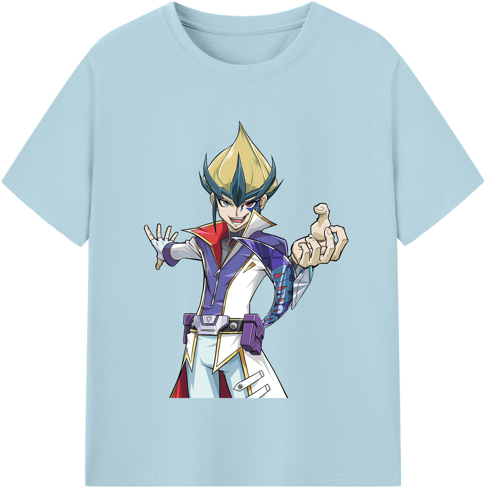 （画像用） 遊☆戯☆王 Yu-Gi-Oh! 綿100％半袖Tシャツ（フロントプリント）